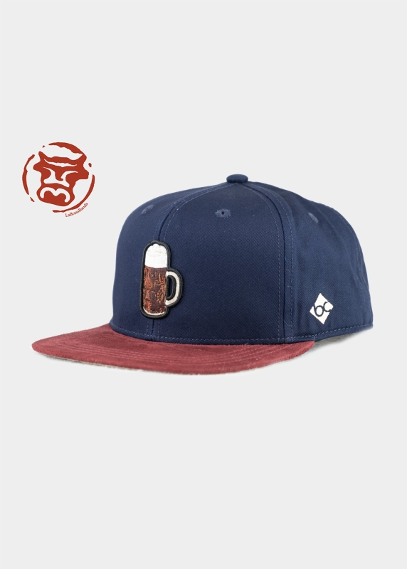 Cap "LaBrassBanda: Goaßnmaß" - blau (Snapback)